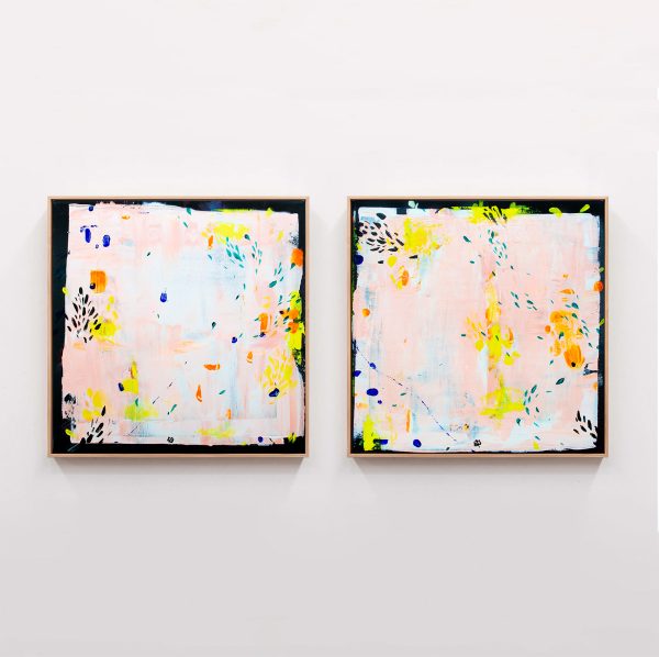 Sweet Above Diptych 30x30cm