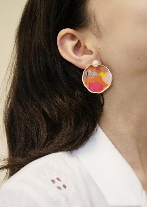 Auréa Crescent Earrings - Image 2