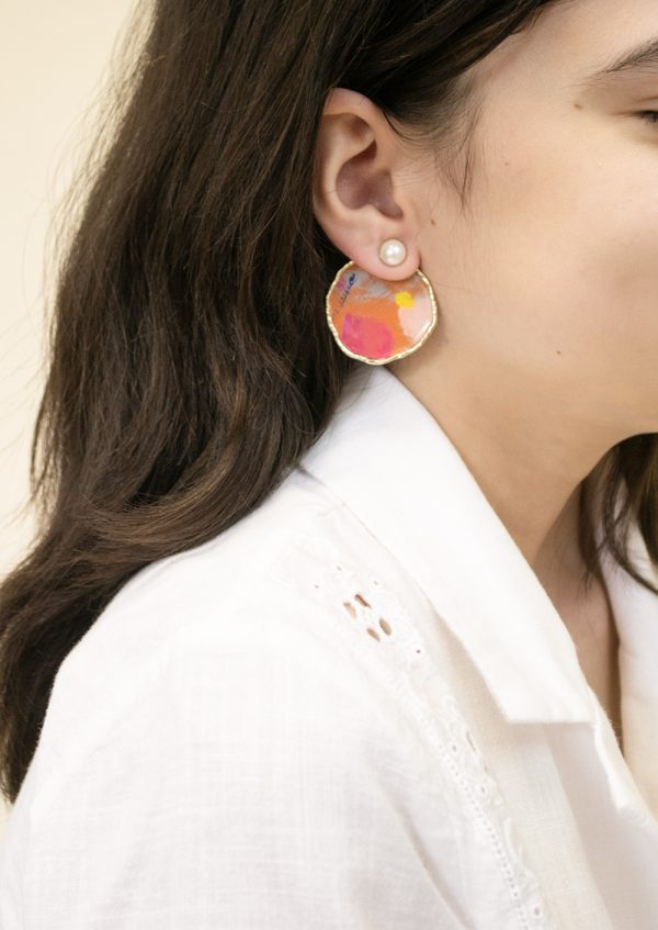 Auréa Crescent Earrings - Image 3