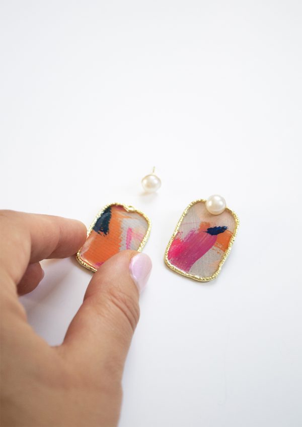 Auréa Nacre Earrings - imagine 2