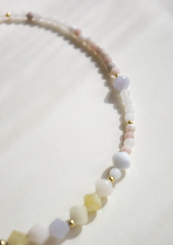 Gourmand gemstones and art necklace - Image 5