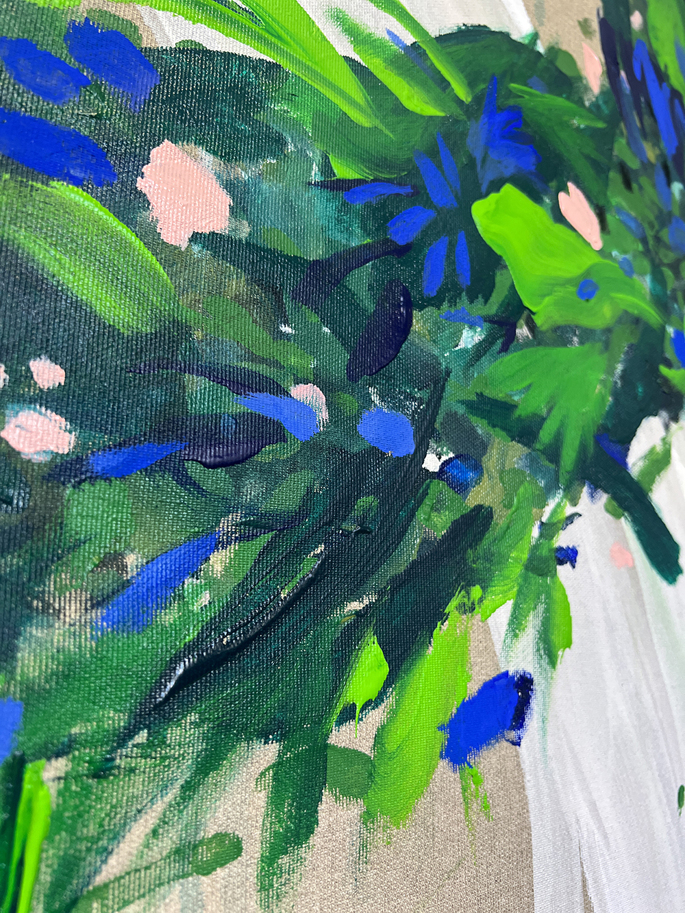 Sângeorz Large Abstract Painting 100x160cm - Image 3