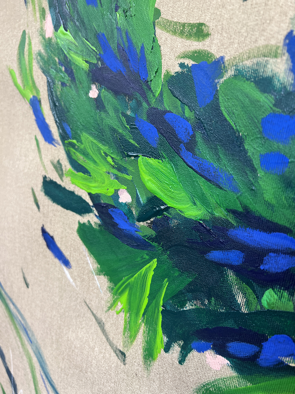 Sângeorz Large Abstract Painting 100x160cm - Image 4