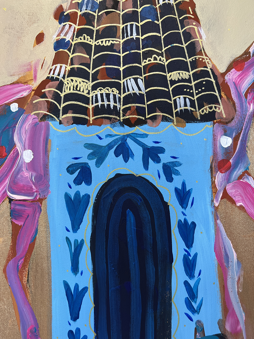 Ispas Large Abstract Painting 100x160cm - Image 5