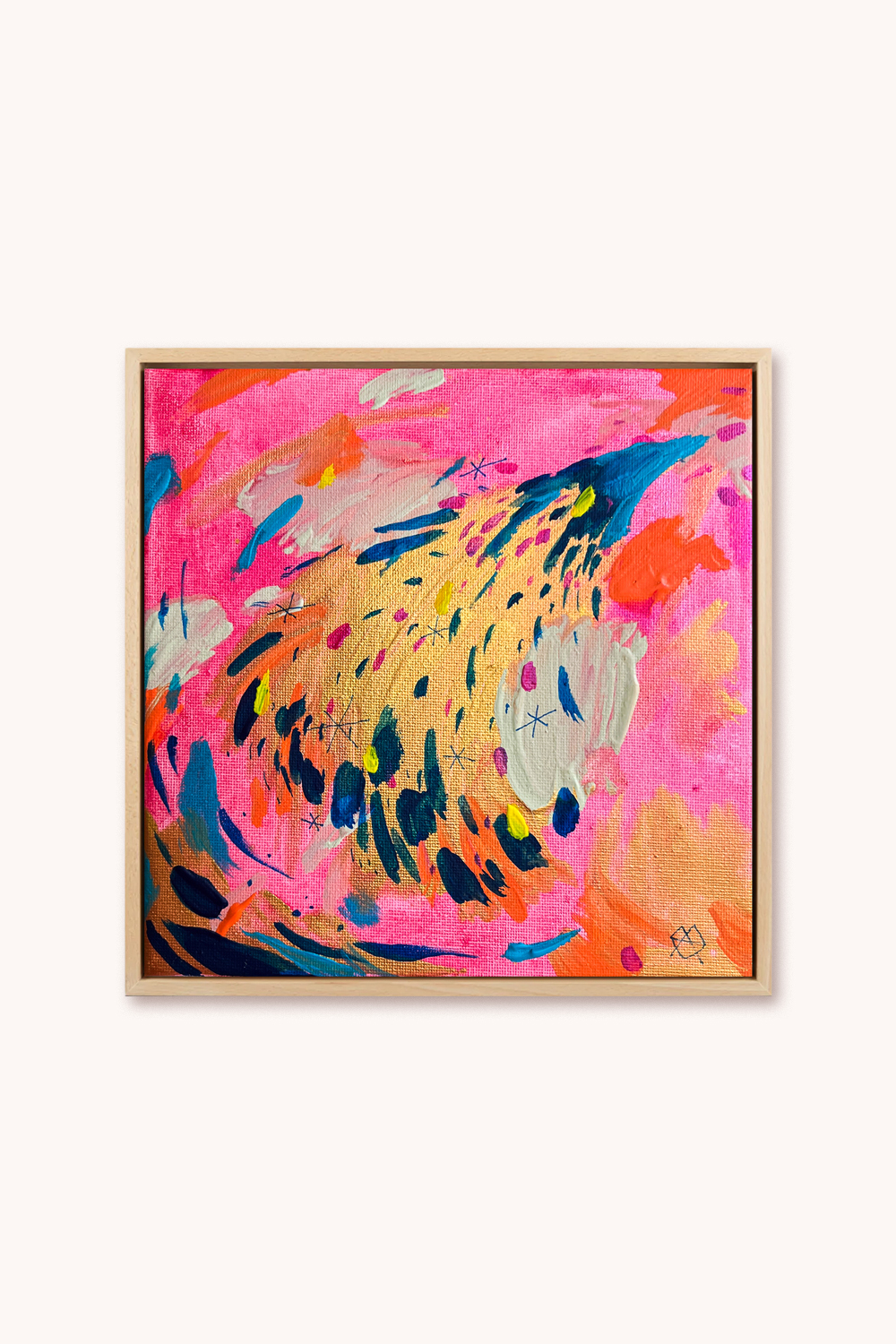 The Tree of Life Abstract Painting