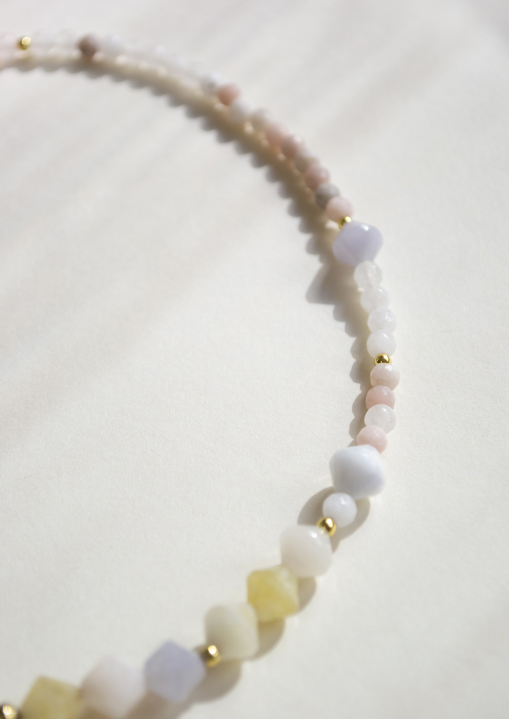 Gourmand gemstones and art necklace - Image 4