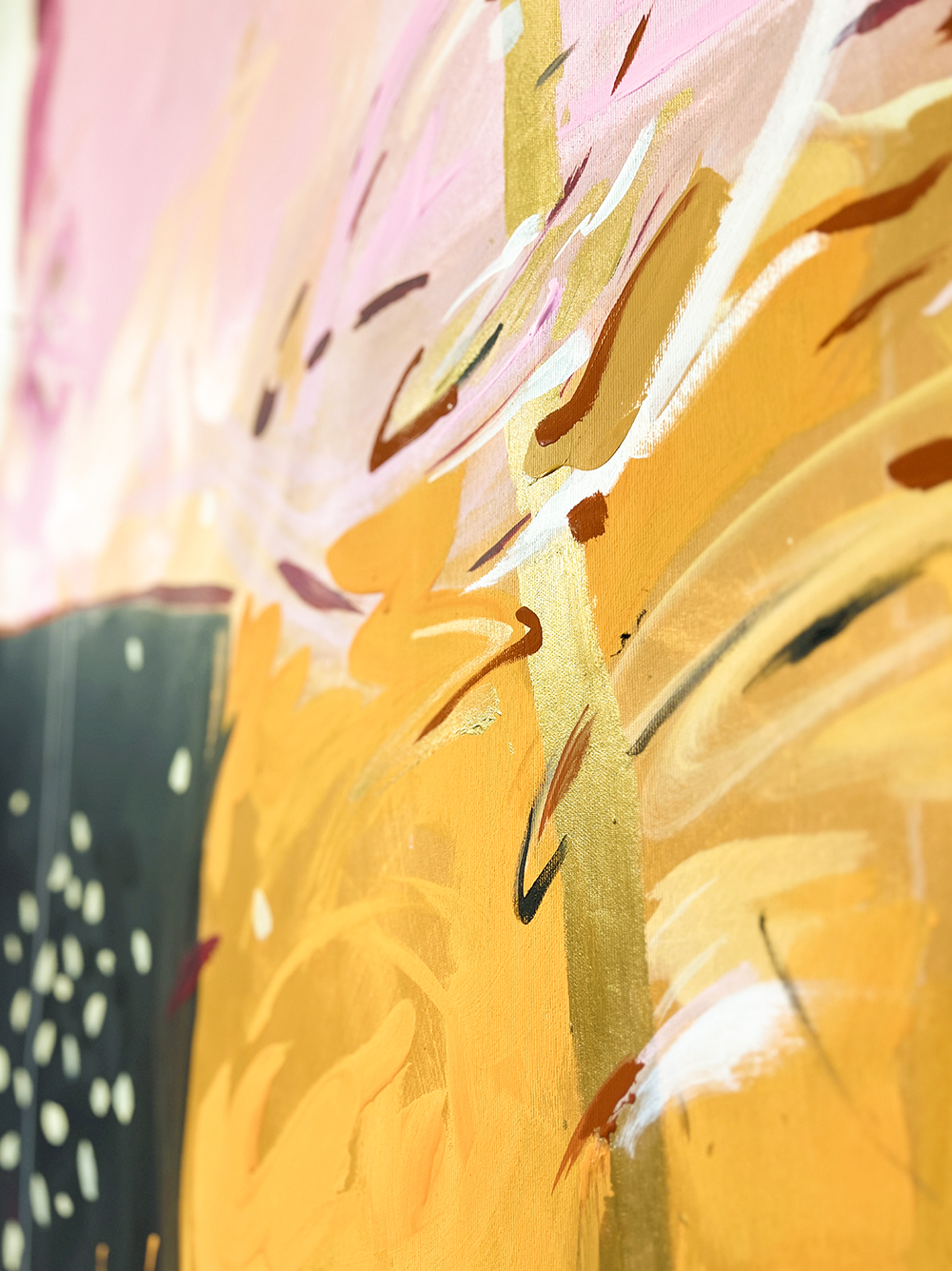 St Paraskeva Large Abstract Painting 100x160cm - imagine 2