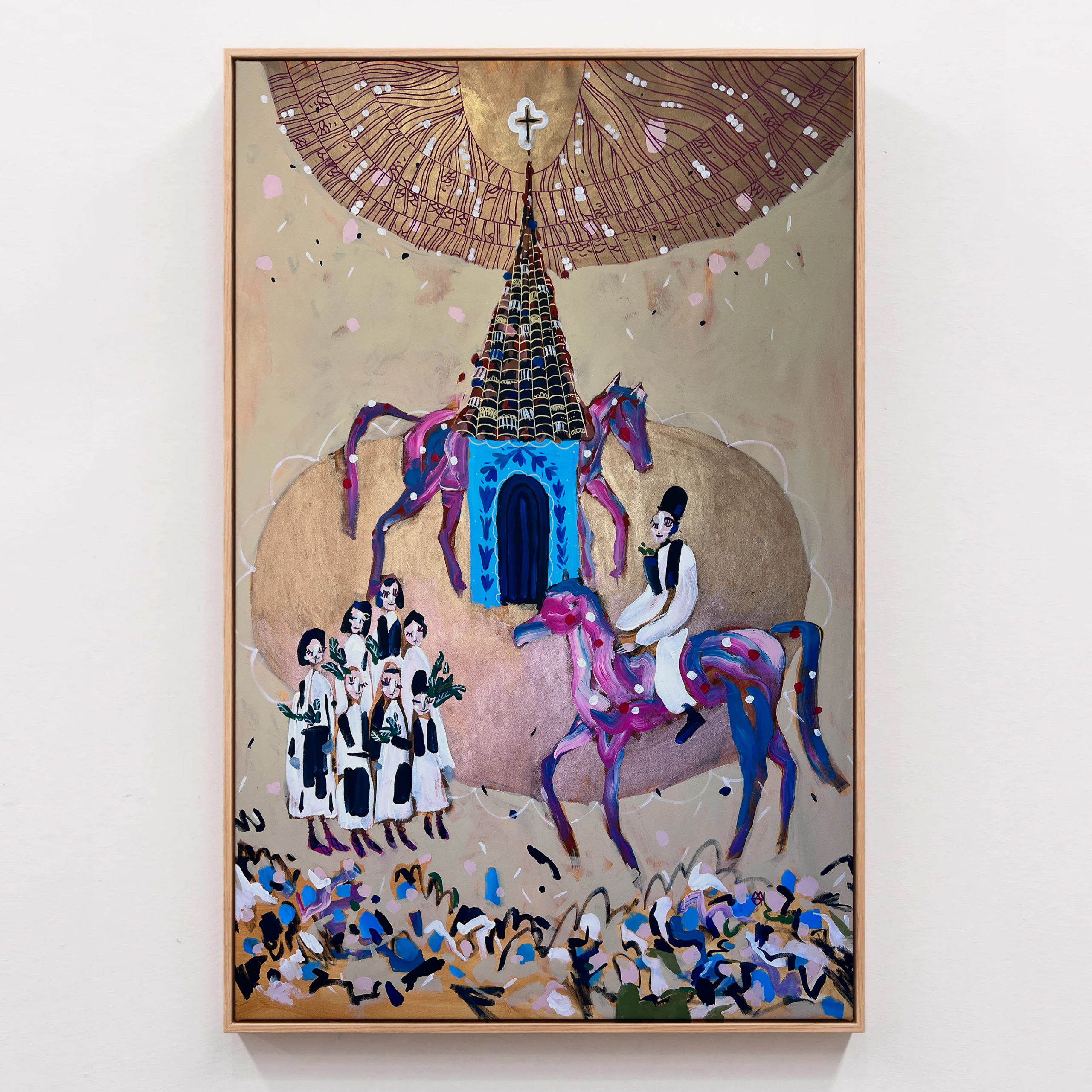 Ispas Large Abstract Painting 100x160cm