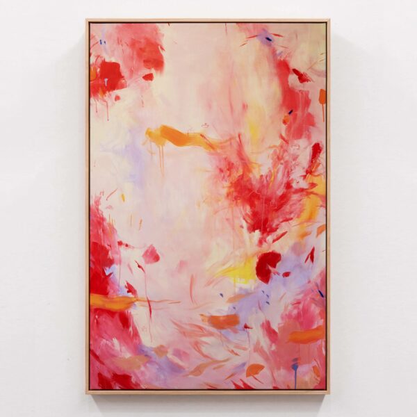 Lovers Large Abstract Painting