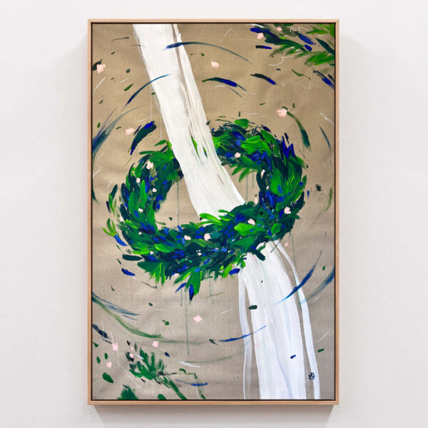 Sângeorz Large Abstract Painting