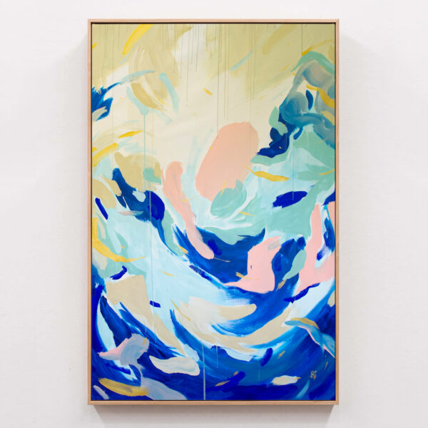 Sântilie Large Abstract Painting