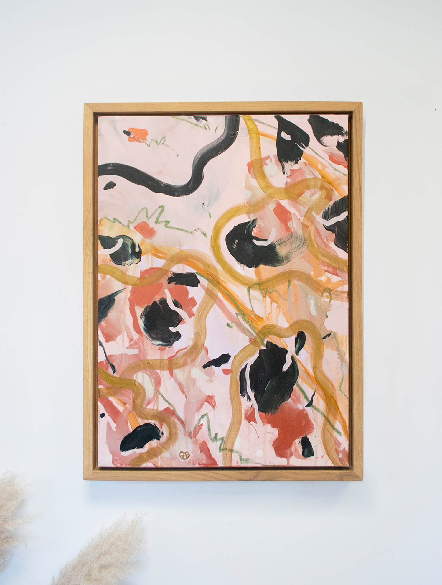 Pink Memories 50x70cm - framed