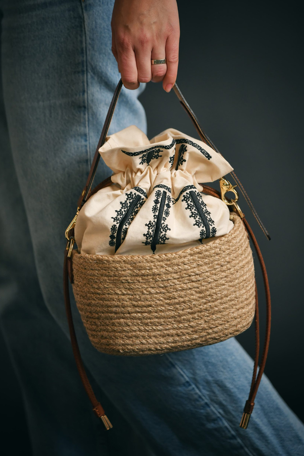 The Heritage Bucket Bag