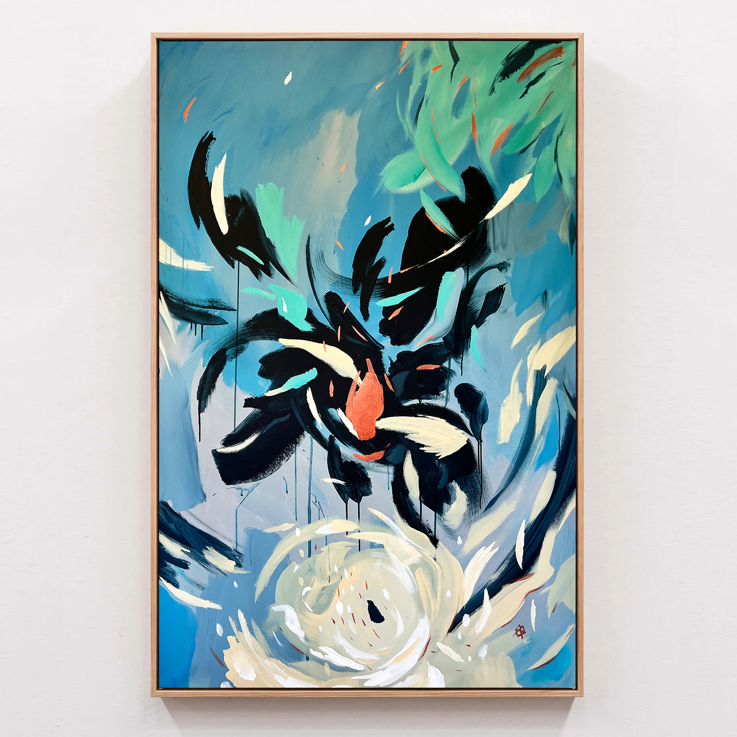 Sânmedru Large Abstract Painting 100x160cm