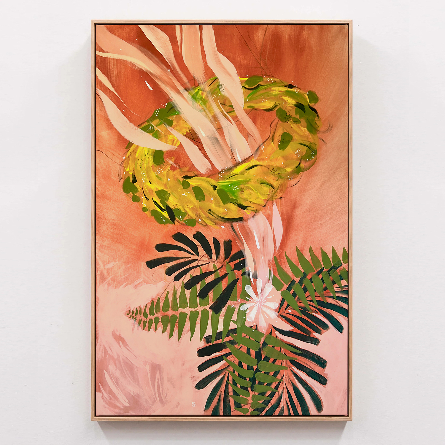 Sânziene Large Abstract Painting 100x160cm