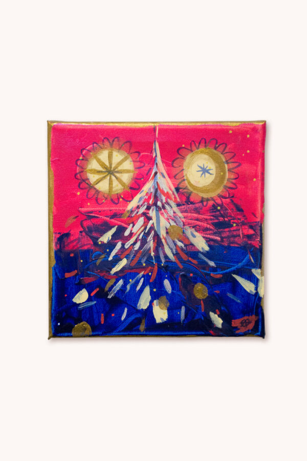 The Tree of Life II Abstract Painting