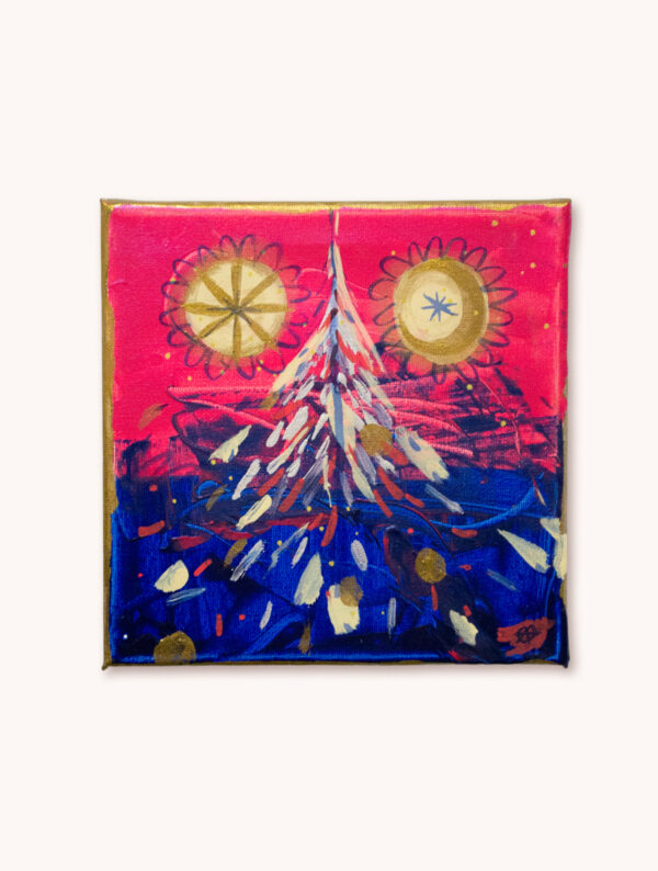 The Tree of Life II Abstract Painting