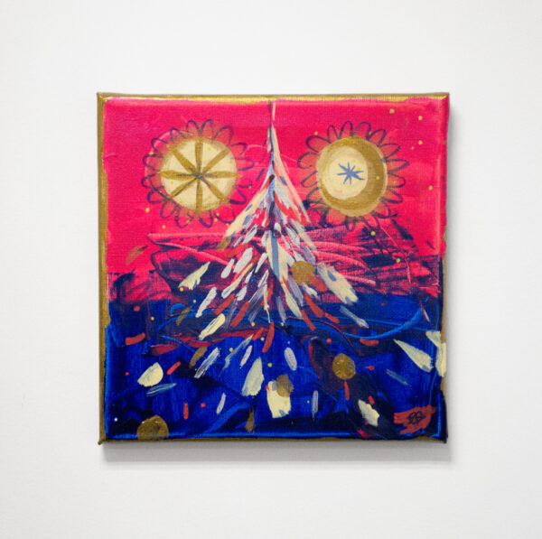 The Tree of Life II Abstract Painting