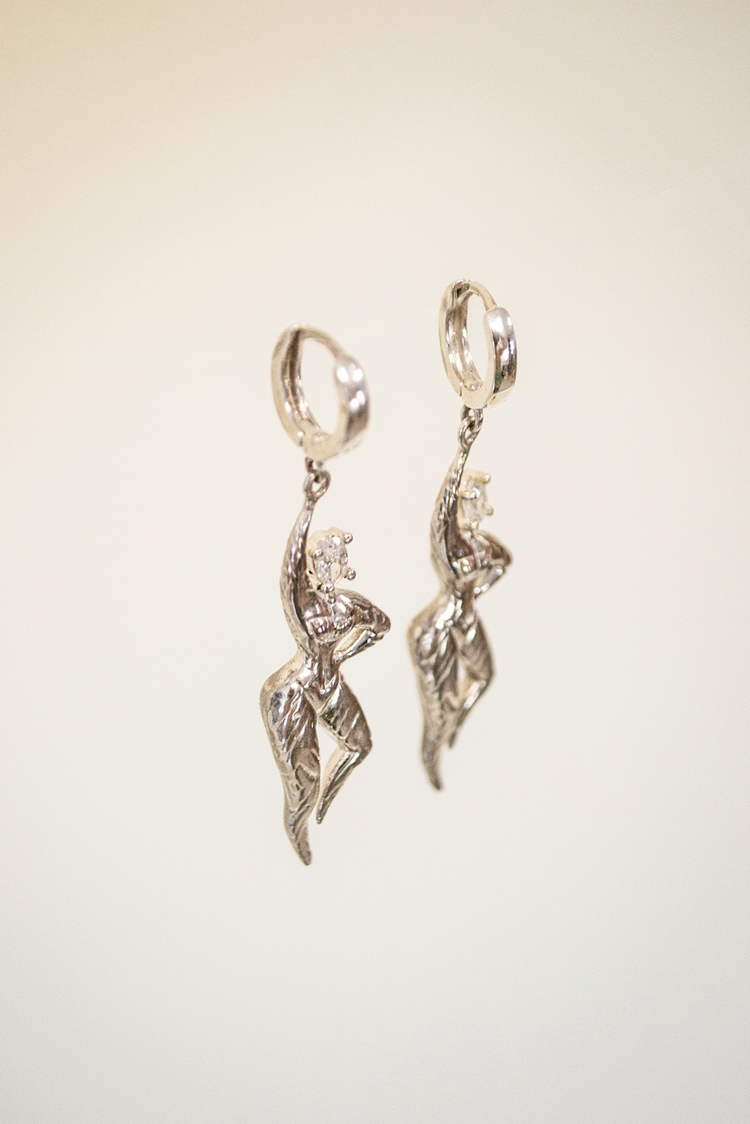 Aethera Sterling Silver Earrings - imagine 6