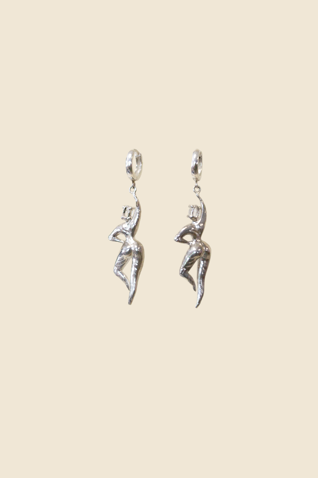 Aethera Sterling Silver Earrings - imagine 3