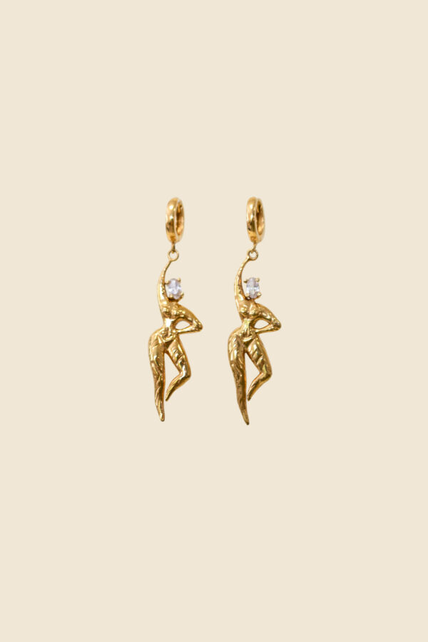 Aethera Gold-Plated Earrings
