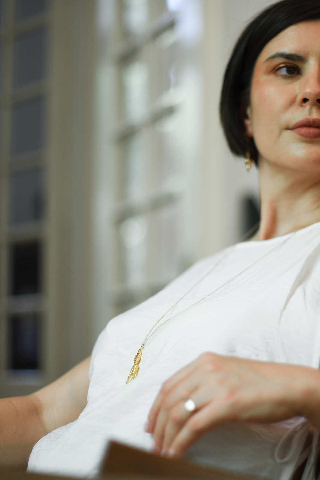 Vesta Gold-Plated Pendant - Image 5